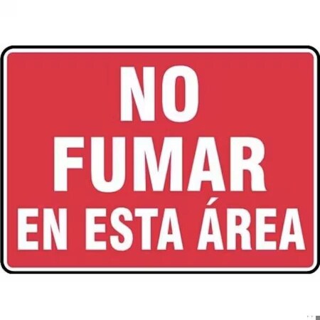 Accuform SMOKING CONTROL SIGN NO SMOKING IN THIS SHMSMG501XT